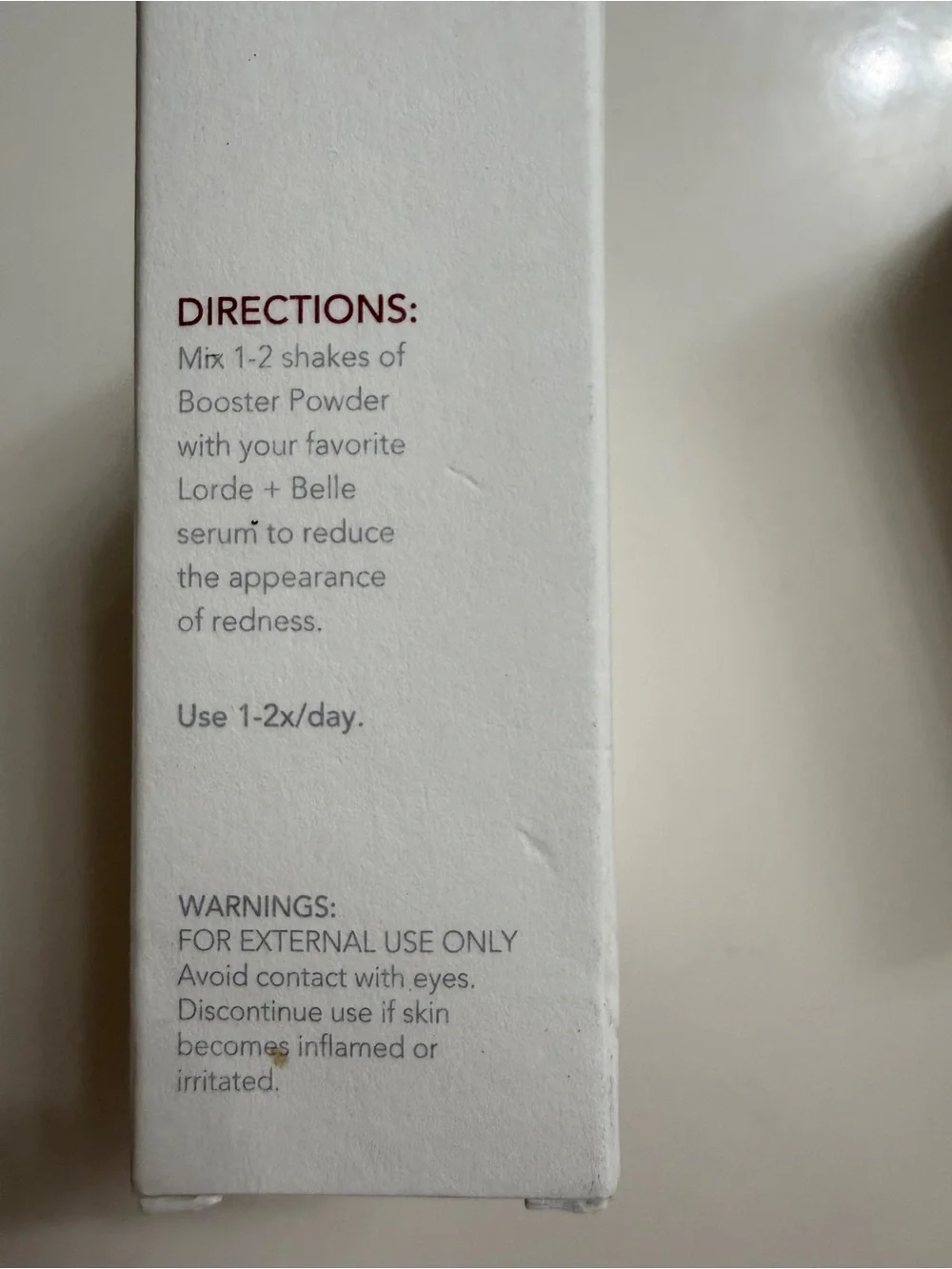Redness Relief Booster - Skincare
